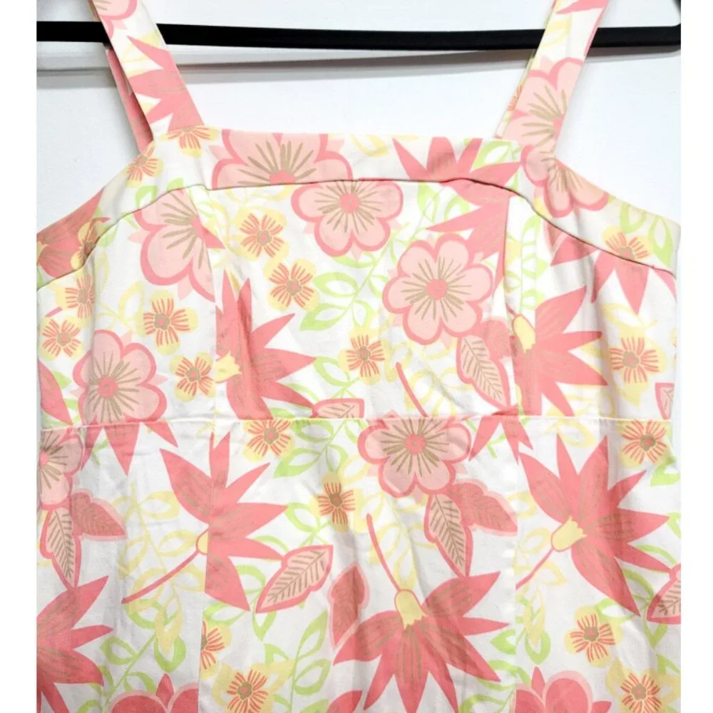 Bay Studio Floral Tiered A-Line Sun Dress 12